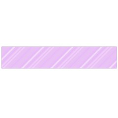 Lilac Diagonal Lines Large Flano Scarf  by snowwhitegirl