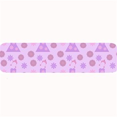 Violet Pink Flower Dress Large Bar Mats by snowwhitegirl