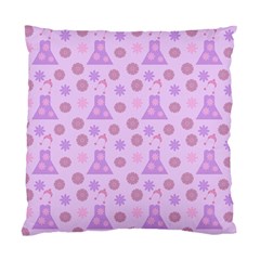 Violet Pink Flower Dress Standard Cushion Case (two Sides) by snowwhitegirl