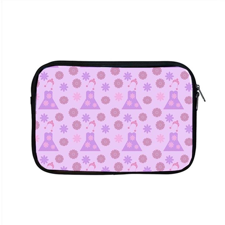 Violet Pink Flower Dress Apple MacBook Pro 15  Zipper Case