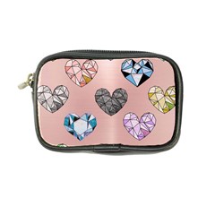 Gem Hearts And Rose Gold Coin Purse by NouveauDesign