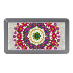 Fauna Fantasy Bohemian Midsummer Flower Style Memory Card Reader (mini) by pepitasart