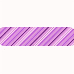 Violet Diagonal Lines Large Bar Mats by snowwhitegirl