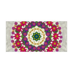 Fauna Fantasy Bohemian Midsummer Flower Style Yoga Headband by pepitasart