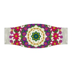 Fauna Fantasy Bohemian Midsummer Flower Style Stretchable Headband by pepitasart