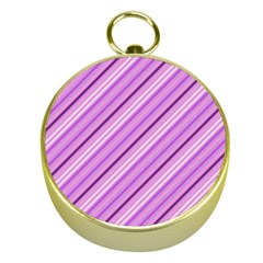 Violet Diagonal Lines Gold Compasses by snowwhitegirl