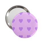 Violet Heart 2.25  Handbag Mirrors Front