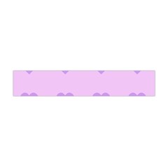 Violet Heart Flano Scarf (mini) by snowwhitegirl