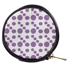 Violet Dots Mini Makeup Bags by snowwhitegirl