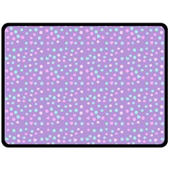 Heart Drops Double Sided Fleece Blanket (large)  by snowwhitegirl