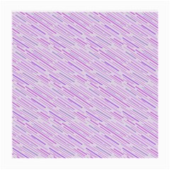 Silly Stripes Lilac Medium Glasses Cloth by snowwhitegirl