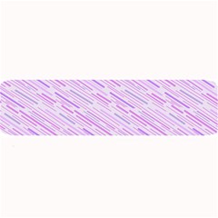 Silly Stripes Lilac Large Bar Mats by snowwhitegirl