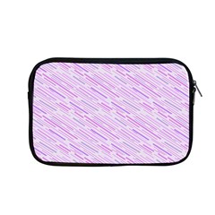 Silly Stripes Lilac Apple Macbook Pro 13  Zipper Case by snowwhitegirl