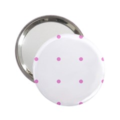 Pink Dots 2.25  Handbag Mirrors