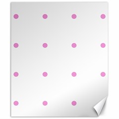 Pink Dots Canvas 20  x 24  