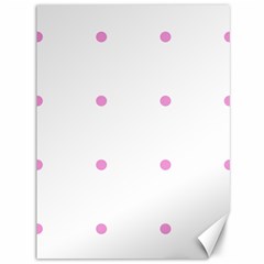 Pink Dots Canvas 36  x 48  