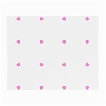 Pink Dots Small Glasses Cloth (2-Side) Front