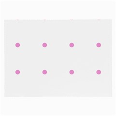 Pink Dots Large Glasses Cloth by snowwhitegirl