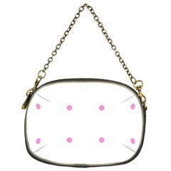 Pink Dots Chain Purses (one Side)  by snowwhitegirl