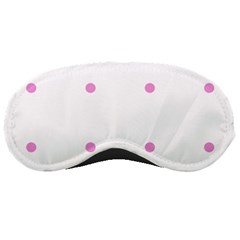 Pink Dots Sleeping Masks by snowwhitegirl