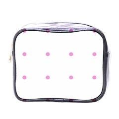 Pink Dots Mini Toiletries Bags