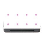 Pink Dots Memory Card Reader with CF Front