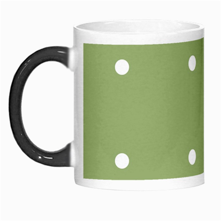 Olive Dots Morph Mugs