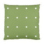 Olive Dots Standard Cushion Case (One Side) Front