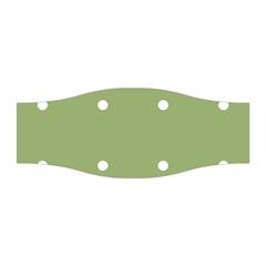 Olive Dots Stretchable Headband by snowwhitegirl