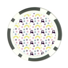 Music Stars Poker Chip Card Guard by snowwhitegirl