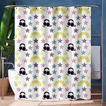 Music Stars Shower Curtain 60  x 72  (Medium)  60 x72  Curtain