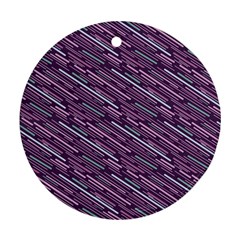 Silly Stripes Ornament (round)