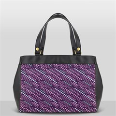 Silly Stripes Office Handbags (2 Sides)  by snowwhitegirl