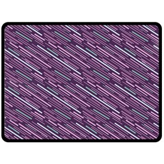 Silly Stripes Double Sided Fleece Blanket (large)  by snowwhitegirl