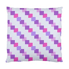 Geometric Squares Standard Cushion Case (one Side) by snowwhitegirl