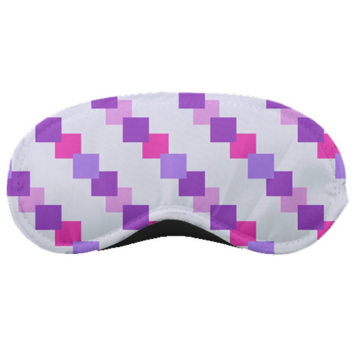 Geometric Squares Sleeping Masks