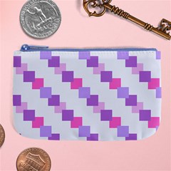 Geometric Squares Large Coin Purse by snowwhitegirl