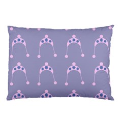 Pink Hat Pillow Case (two Sides) by snowwhitegirl