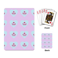 Pink Cupcake Playing Card by snowwhitegirl