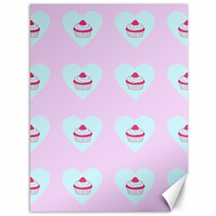 Pink Cupcake Canvas 36  X 48   by snowwhitegirl