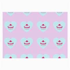 Pink Cupcake Large Glasses Cloth by snowwhitegirl