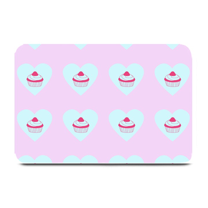 Pink Cupcake Plate Mats