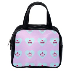 Pink Cupcake Classic Handbags (one Side) by snowwhitegirl