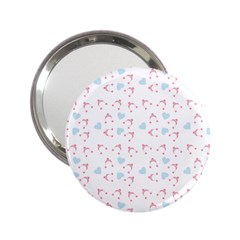 Pink Hats 2 25  Handbag Mirrors by snowwhitegirl