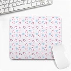 Pink Hats Large Mousepads by snowwhitegirl