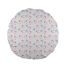 Pink Hats Standard 15  Premium Round Cushions