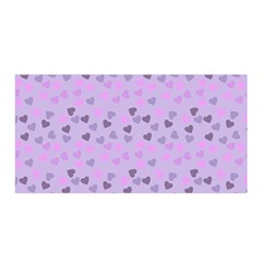 Heart Drops Violet Satin Wrap by snowwhitegirl