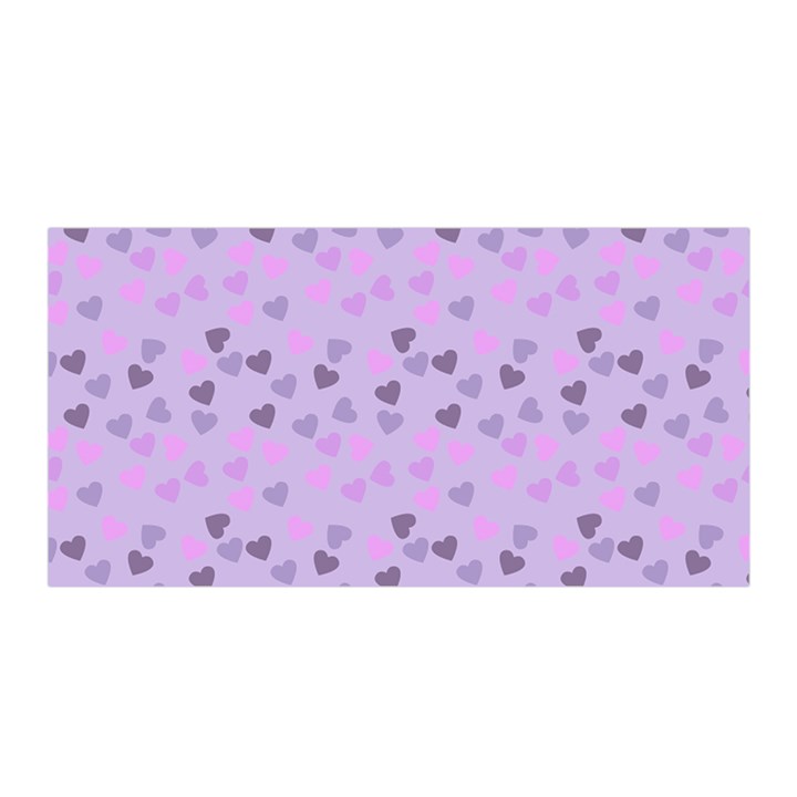 Heart Drops Violet Satin Wrap