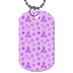 Purple Dress Dog Tag (Two Sides) Back