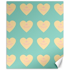 Teal Cupcakes Canvas 8  X 10  by snowwhitegirl